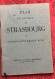 Rare De 1930- Ancien Plan De La Ville De Strasbourg & Nomenclature Des Rues--Publicités Vintage éditions P.H. Heitz - Europe