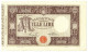 1000 LIRE BARBETTI GRANDE M MATRICE LATERALE TESTINA DECRETO 06/04/1917 BB/BB+ - Regno D'Italia - Altri