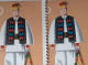 Stamps Errors Romania 1979 # Mi 3659 Traditional Folk Costumes Of The Maramures , Printed With Multiple Printing Errors - Errors, Freaks & Oddities (EFO)