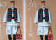 Stamps Errors Romania 1979 # Mi 3659 Traditional Folk Costumes Of The Maramures , Printed With Multiple Printing Errors - Variedades Y Curiosidades