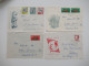 Delcampe - DDR Belegeposten Ab 1955 - 1980er Jahre / Viele FDC Echt Gelaufen In Die BRD / Etliches Aus Dem Bedarf! Insgesamt 240 St - Collections (without Album)