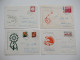 Delcampe - DDR Belegeposten Ab 1955 - 1980er Jahre / Viele FDC Echt Gelaufen In Die BRD / Etliches Aus Dem Bedarf! Insgesamt 240 St - Collections (sans Albums)