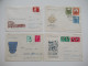 Delcampe - DDR Belegeposten Ab 1955 - 1980er Jahre / Viele FDC Echt Gelaufen In Die BRD / Etliches Aus Dem Bedarf! Insgesamt 240 St - Collections (sans Albums)