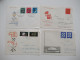 Delcampe - DDR Belegeposten Ab 1955 - 1980er Jahre / Viele FDC Echt Gelaufen In Die BRD / Etliches Aus Dem Bedarf! Insgesamt 240 St - Collections (without Album)