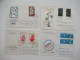 Delcampe - DDR Belegeposten Ab 1955 - 1980er Jahre / Viele FDC Echt Gelaufen In Die BRD / Etliches Aus Dem Bedarf! Insgesamt 240 St - Collections (without Album)