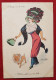 CPA  - Illustrateur Xavier Sager  - Martyre De La Mode-  Il Faut Souffrir Pour être Belle  ( Femme  Chapeau , Chien ) - Sager, Xavier