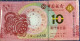 BNU/ BOC 2022-23 - YEAR OF THE TIGER & RABBIT 10 PATACAS X 4 PIECES - UNC (NOTE: RAMDOM SERIAL NUMBER - Macao