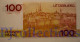 LUXEMBOURG 100 FRANCS 1980 PICK 57a UNC GOOD SERIAL NUMBER "F999933" - Lussemburgo