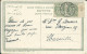 ALEXANDRIE CARTE BLANC 5cx2 MILLESIME 8 BORD DE FEUILLE POUR MARSEILLE ( BOUCHES DU RHONE ) DE 1909 LETTRE COVER - Brieven En Documenten