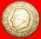 * ALBERT II (1993-2013): BELGIUM 20 EURO CENTS 2002 SECOND CHIN DIE A NORDIC GOLD (1999-2006)·  LOW START · NO RESERVE! - Abarten Und Kuriositäten