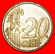 * ALBERT II (1993-2013): BELGIUM 20 EURO CENTS 2002 SECOND CHIN DIE A NORDIC GOLD (1999-2006)·  LOW START · NO RESERVE! - Variëteiten En Curiosa