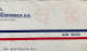 CUBA 1943, CENSOR COVER, USED TO USA, ERROR WITHOUT PERFORATION, ANTI TB, METER MACHINE PERMISO NO-25, MEDICAL & HEALTH, - Lettres & Documents