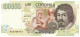 100000 LIRE BANCA D'ITALIA CARAVAGGIO II TIPO LETTERA C 18/12/1995 FDS-/FDS - Altri & Non Classificati