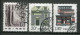 25265 Chine N°2544/2780,2928° Forêt Du Nord-Est, Shangaï, Batiments Sans étage, Longs à Toit Plat  1983-93 TB - Used Stamps