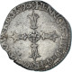 Monnaie, France, Henri IV, 1/4 Ecu, 1590, La Rochelle, 3rd Type, TB+, Argent - 1589-1610 Heinrich IV.