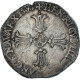 Monnaie, France, Henri IV, 1/4 Ecu, 1593, Bayonne, 3rd Type, TB+, Argent - 1589-1610 Hendrik IV