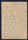 ROUMANIE ENTIER Non Reclamé Du 23 Juin 1944 DE GALATI POUR LA FRANCE - 2. Weltkrieg (Briefe)