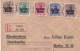 GERMAN OCCUPATION 1916 MICHEL No: 1 -  5  On R - Letter Sent From KALISZ To BERLIN - Brieven En Documenten