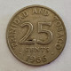 TRINIDAD AND TOBAGO- 25 CENTS 1966. - Trinidad En Tobago