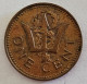 BARBADOS- 1 CENT 1973. - Barbados