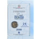 Monnaie, Italie, 2 Euro, 2009, Rome, LOUIS BRAILLE., FDC, Bimétallique, KM:310 - Gedenkmünzen