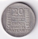 MONEDA DE PLATA DE FRANCIA DE 20 FRANCS DEL AÑO 1933 (COIN) SILVER-ARGENT - 20 Francs