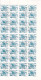 EXPORTATIONS OBLITéRéS FEUILLES DE 80 TIMBRES  N° 2338+2341+2343+2345 YVERT ET TELLIER 1982 - Collections, Lots & Séries