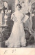 FANTAISIE - Femme En Longue Robe Blanche - Regard Pensif - Carte Postale Ancienne - Women