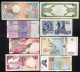 Brunei Malawi Bulgaria Romania Islanda Nicaragua Kenya Suriname 11 Banconote Fds LOTTO 4633 - Brunei