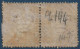 Grande Bretagne N°26 1 Pence Paire Oblitérée Dateur " SOUTHAMPTON / HEAD TELEGRAPHE OFFICE " SUPERBE - Used Stamps