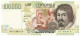 100000 LIRE CARAVAGGIO II TIPO SERIE SOSTITUTIVA XC 01/12/1997 SUP+ - Altri & Non Classificati