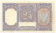 25 LIRE BIGLIETTO DI STATO EFFIGE VITTORIO EMANUELE III 23/03/1902 BB/SPL - Regno D'Italia – Other