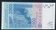 W.A.S.  IVORY COAST P116Aw  2000 FRANCS(20)23 2023 Signature 46 UNC. - West African States