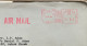 CANADA 1984, COVER USED TO INDIA, WATERLOO CITY METER MACHINE, CROWN, COMPTEUR 583455 LEAF CANCEL. - Covers & Documents