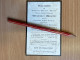 Maximilien Em. Chevalier Ruzette Fils Chevalier Albert & Van Caloen De Basseghem *1896 Bruges +1897 Ruddervoorde Brugge - Overlijden
