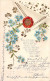 FLEURS - Myosotis - Enveloppe - Carte Postale Ancienne - Fleurs