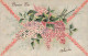 FLEURS - Bonne Fête - Lilas - Illustration Non Signée - Carte Postale Ancienne - Blumen