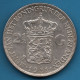 NEDERLAND Netherlands 2 ½ GULDEN 1931 KM# 165 Argent 720‰ Silver WILHELMINA KONINGIN DER NEDERLANDEN - 2 1/2 Gulden