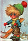 Michel Thomas J'aime La Neige Sport Ski Hiver Winter Snow Montagne Mountain Enfant Child Bambino 子供 - C 100-N°106 TB.E - Thomas