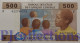 CENTRAL AFRICAN STATES 500 FRANCS 2002 PICK 506Fa UNC - Centrafricaine (République)