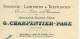 1906  G.CHARPENTIER FONDERIE LAMINOIRS TREFILERIES Valdoie  T. De Belfort Pour Vairet Baudot Briqueterie Devenue Musée - 1900 – 1949