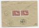 ROMANIA 5BX7+ 20B CHAMPIGNON LETTRE COVER FOCSANI 1959 TO PLOESTI - Cartas & Documentos