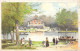 BELGIQUE - BRUXELLES - Le Lac Du Bois De La Cambre - Carte Postale Ancienne - Squares