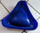 Cendrier Triangulaire Bleu Cinzano Bianco - Magnier / Blancy N°23 - Porcelaine