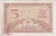 BILLET DE LA BANQUE DE MADAGASCAR - 5 Francs Type 1926 - Madagascar