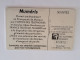 MONACO CHIPCARD  50 UNITS/ NUMERIS/SPORTS/ESTAFETTE/  / TIRAGE 20.000    FINE USED   ** 13700 ** - Monaco