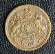 Jeton Spade (module D'un 1/2 Souverain) "Armoiries De Paris / Armoiries Britanniques" Jeton De Jeu - French Game Token - Casino