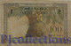 FRENCH SOMALILAND - DJIBOUTI 100 FRANCS 1952 PICK 26 FINE+ W/PIN HOLES RARE - Dschibuti