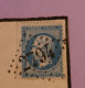 BU22 FRANCE BELLE  LETTRE RR 1867      A  ORLEANS +  N° 22 GC 2794 + AFF . PLAISANT+ - 1862 Napoléon III