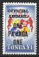 TONGA....QUEEN ELIZABETH II...(1952-22..)...." 1962.."....OFFICIAL AIRMAIL....H334.£1......SG016......L.MH.... - Tonga (...-1970)